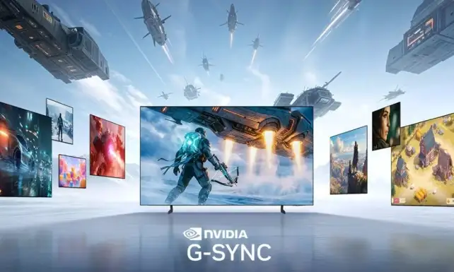 Samsung 2026 OLED TV ve Monitorlerinde NVIDIA® G SYNC® uyumuyla akici oyun performansi