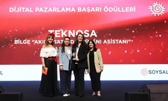 Teknosanin Akilla Satis Danismani Asistani Bilgeye Odul