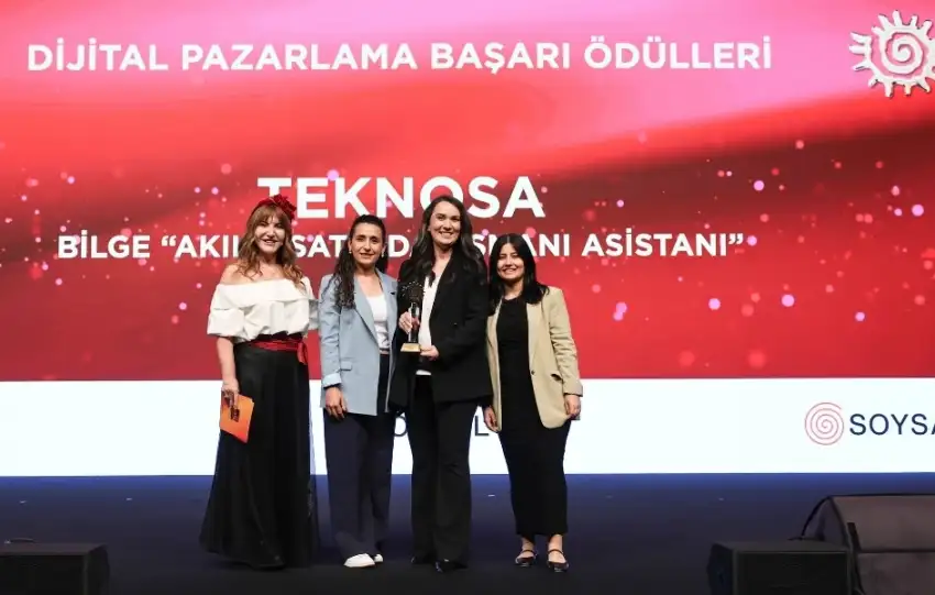 Teknosanin Akilla Satis Danismani Asistani Bilgeye Odul