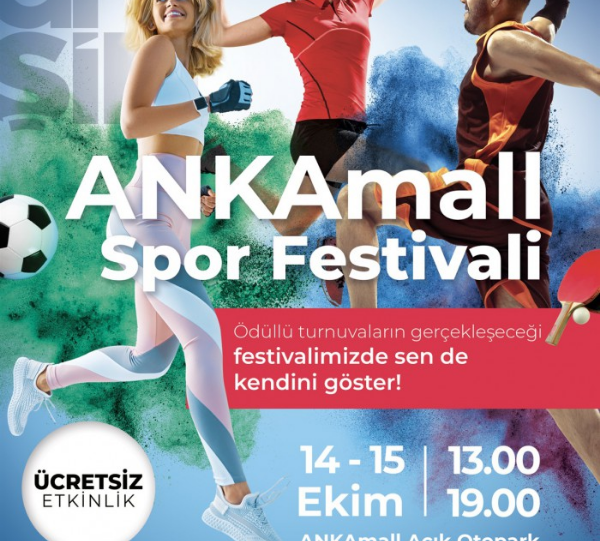 ANKAmall ev sahipliğinde düzenlenen Spor Festivali