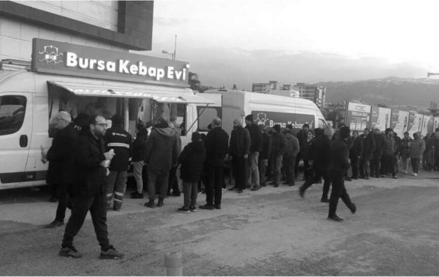 Bursa Kebap Evinden deprem bolgesine destek