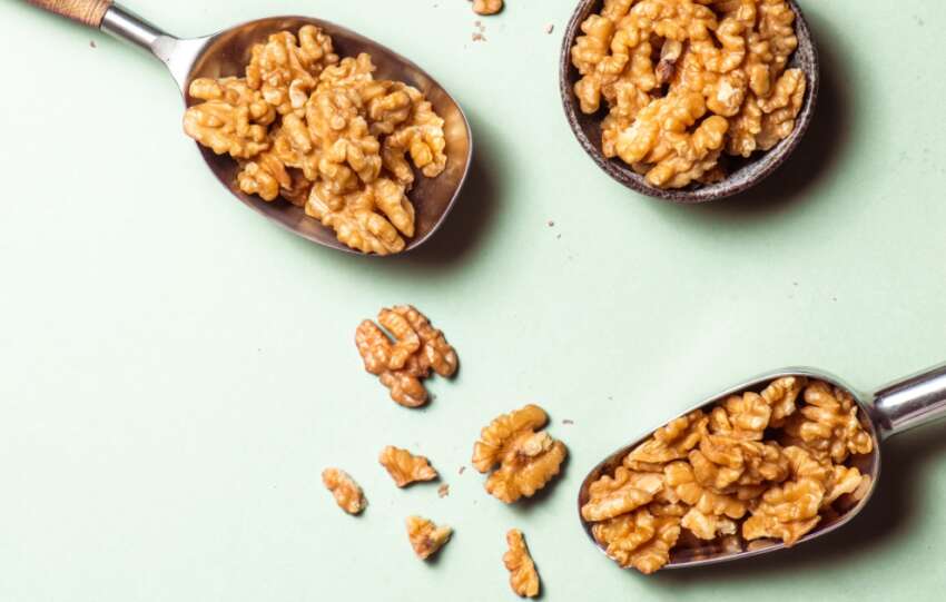 California Walnuts on Measuring Scoops