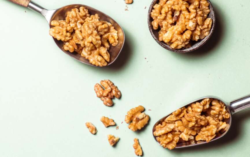 California Walnuts on Measuring Scoops