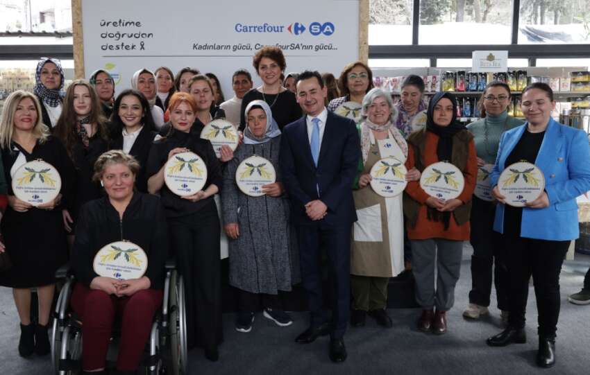CarrefourSAdan Dunya Kadinlar Gununde yerel uretime Dogrudan destek