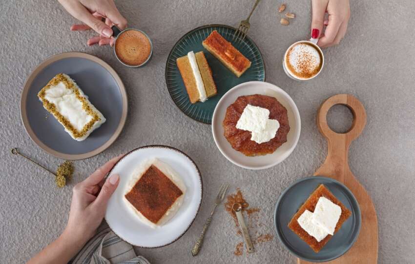 Ramazan sofralarina mutluluk katan tatlilar Ozsutlerde