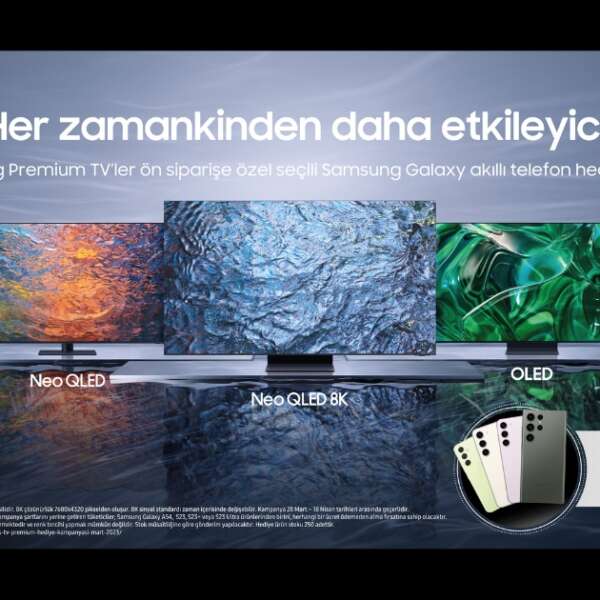 Erkmen Onbulak 10 Samsung’dan premium TV alacaklara ön siparişe özel premium Galaxy akıllı telefon hediyesi