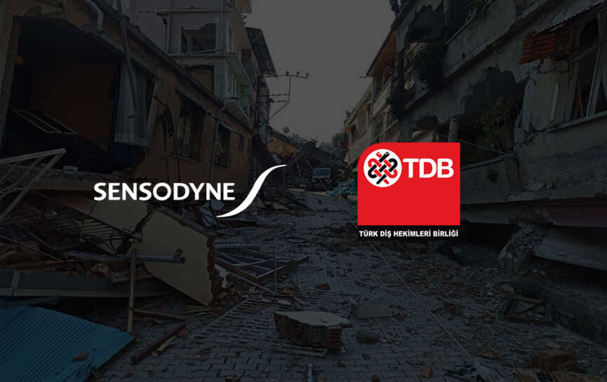 Sensodyne deprem bolgesinde Agiz ve Dis Sagligi Hizmet Birimleri kuruyor