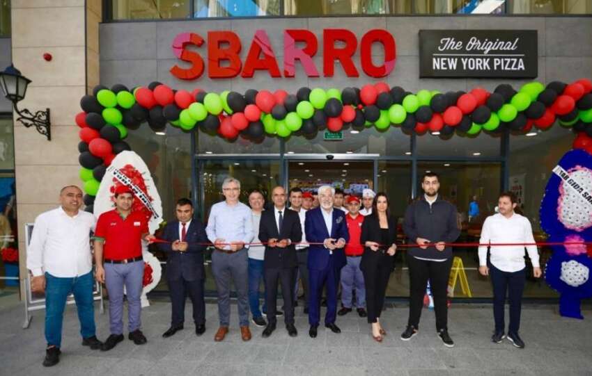 Sbarro NTS Danismanlik projesi Cizre Park AVMde acildi