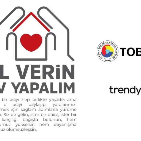 Erkmen Onbulak 9 TOBB “El Verin Ev Yapalım” kampanyası dijital destek kartları Trendyol’da