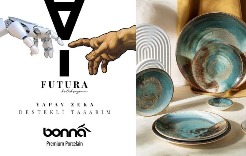Turkiyede bir ilk Bonna yapay zeka destegiyle yeni bir koleksiyon ortaya cikardi