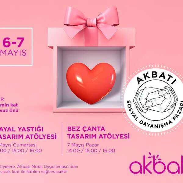 Akbatı, Sosyal Dayanışma Pazarı’na ev sahipliği yapıyor
