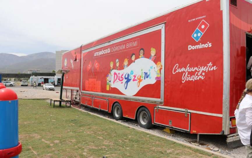 Dominos ve TEGV cocuklarimizin gelecegi icin el ele verdi