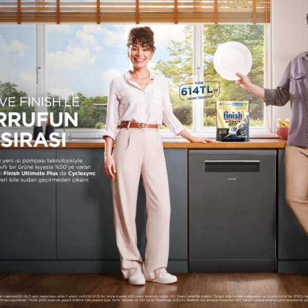 Finish ve Arçelik’ten tasarruf için güç birliği