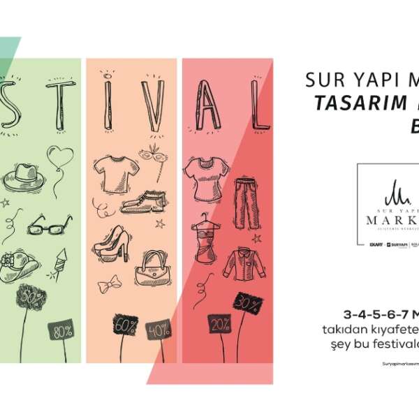 Geleneksel Tasarım Festivali bir kez daha Sur Yapı Marka AVM’de