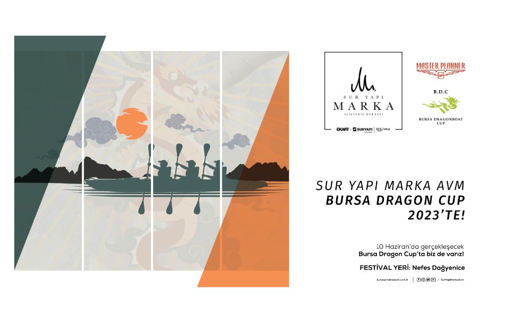 2023 Bursa dragon festivali destekçisi Sur Yapı Marka AVM oldu
