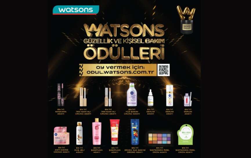 9. Watsons Guzellik ve Kisisel Bakim Odulleri icin oylamalar devam ediyor