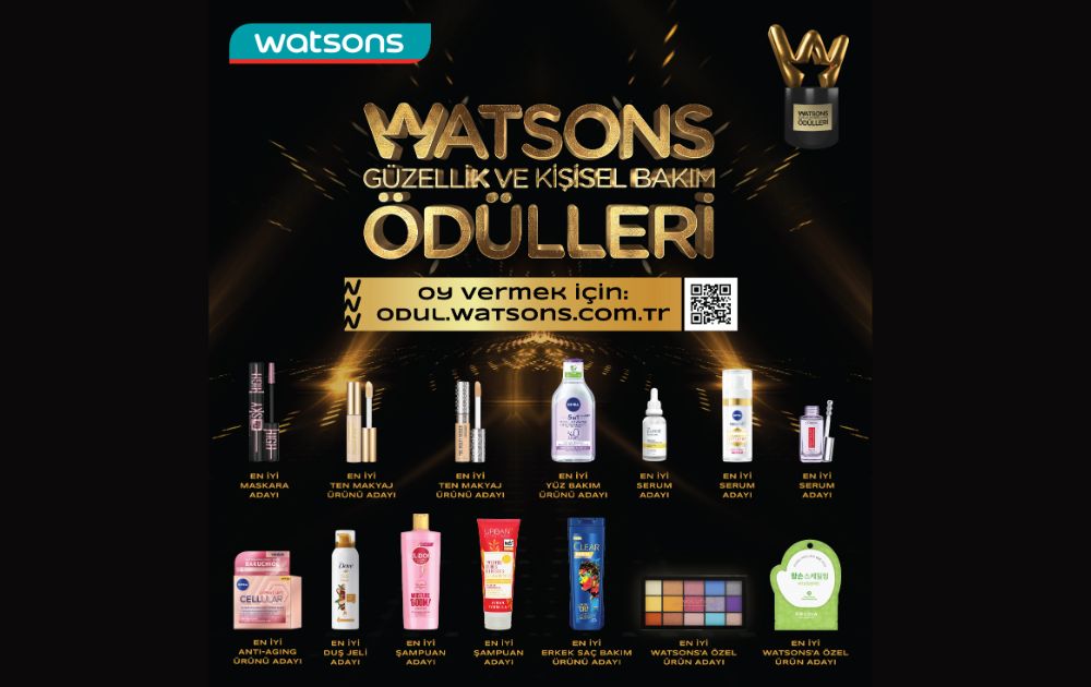 9. Watsons Güzellik ve Kişisel Bakım Ödülleri için oylamalar devam ediyor