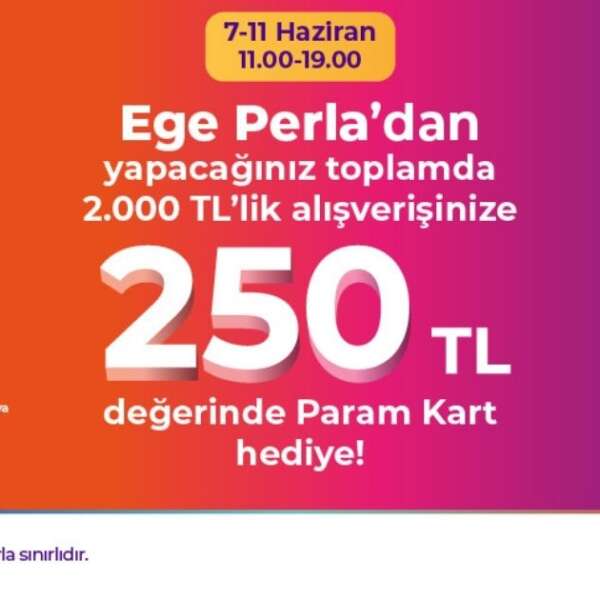 Ege Perla’dan harcadıkça kazandıran kampanya