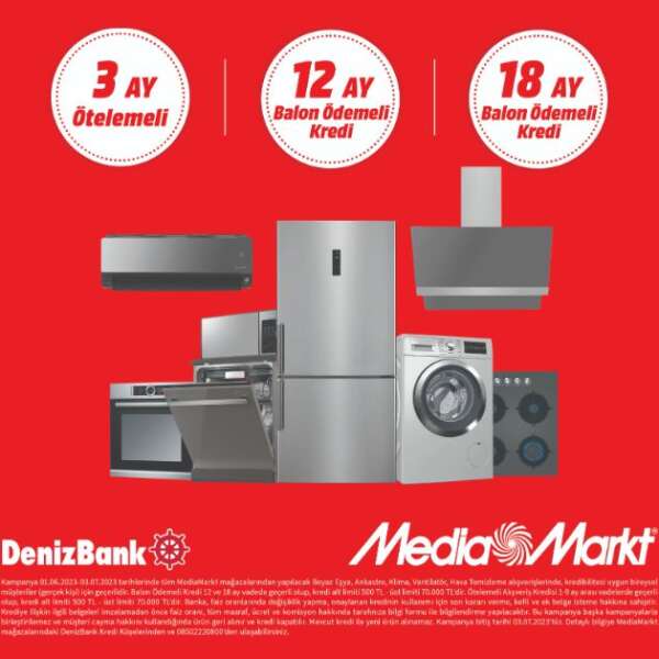 Ev kurmak sizden ödeme seçenekleri MediaMarkt’tan