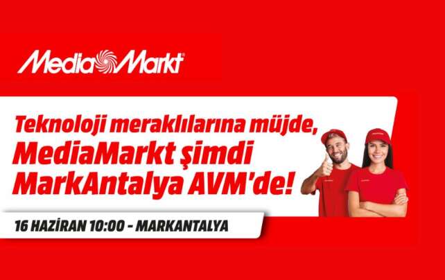 MediaMarkt Antalya magaza aciyor