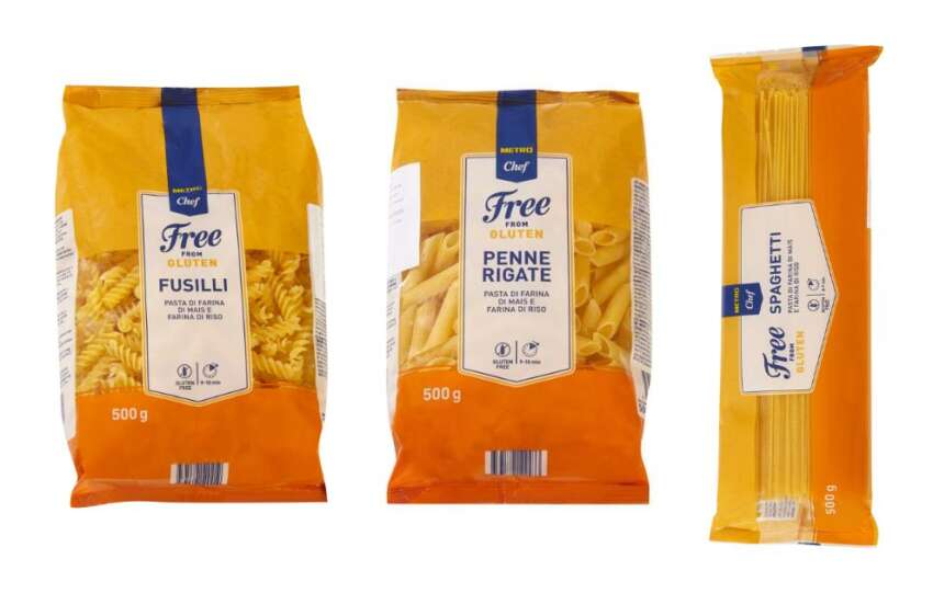 Metro Turkiyeden glutensiz beslenmeye uygun makarna cesitleri