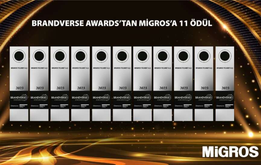 Migrosa Brandverse Awardsten 11 odul