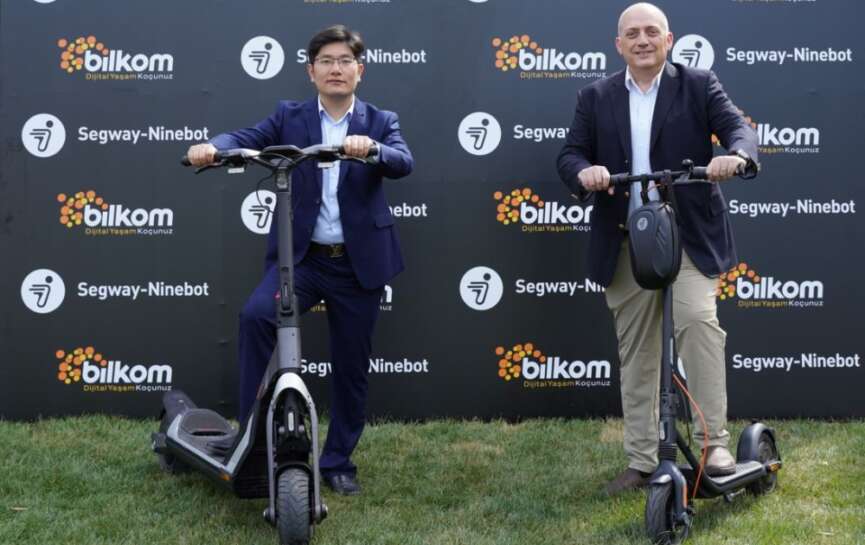 Segway Ninebot bilkom guvencesiyle Turkiyede