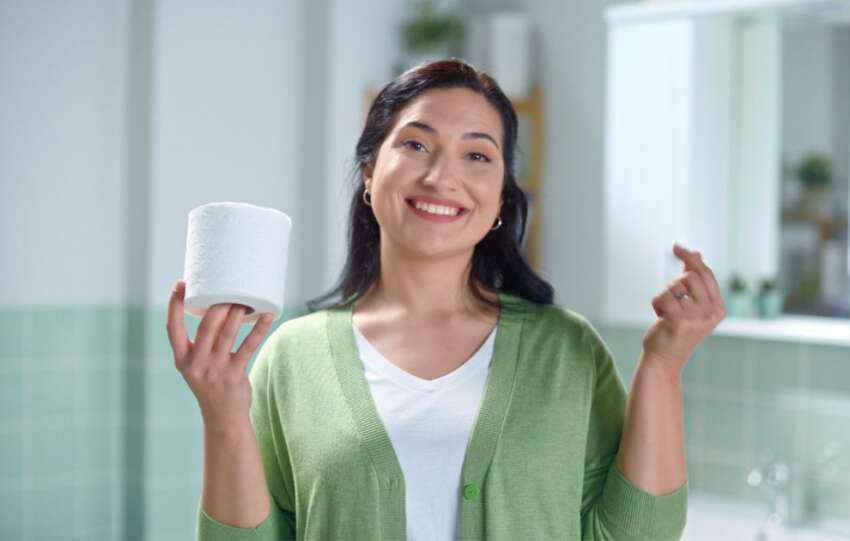 Solodan yeni bambu katkili tuvalet kagidi