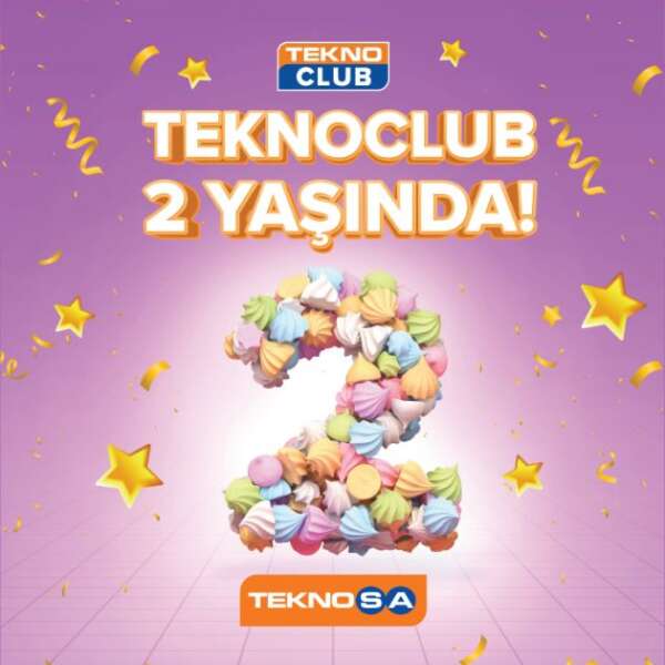 TeknoClub 2 yaşında