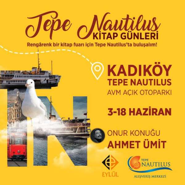 Tepe Nautilus kitap günleri başlıyor
