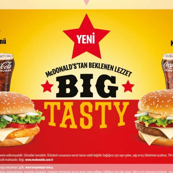 26 yıldır beklenen “Big Tasty” artık Türkiye’de