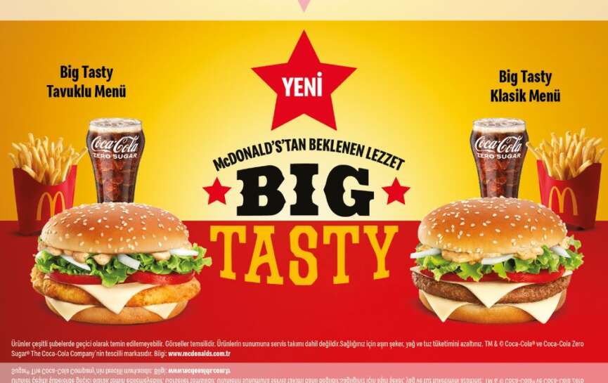 26 yildir beklenen Big Tasty artik Turkiyede