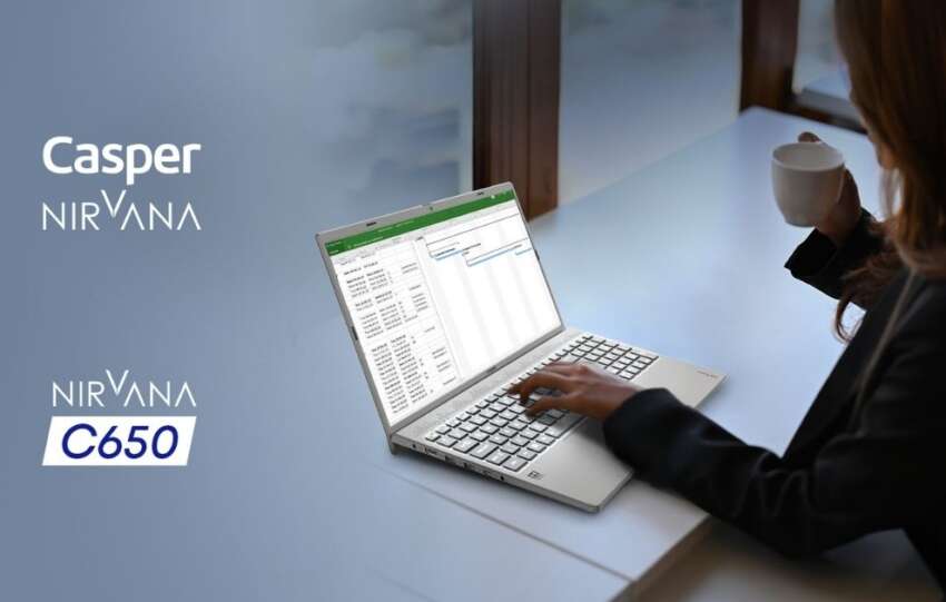 Casperdan yeni dizustu bilgisayar Nirvana C650