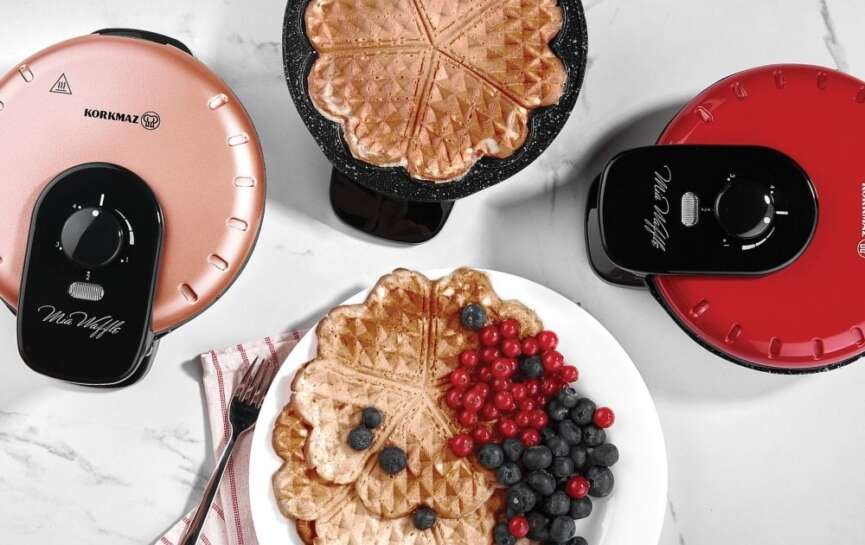 Evde pratik ve lezzetli Waffle keyfi