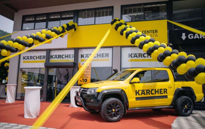 Karcherin ulkemizdeki 15inci magazasi Antalyada acildi