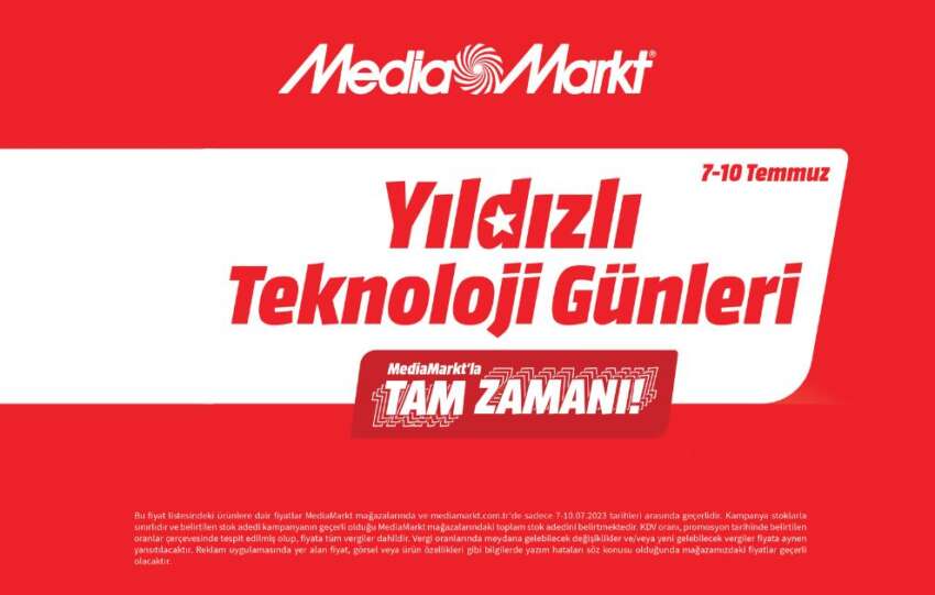 Mediamarkt Teknoloji Gunleri