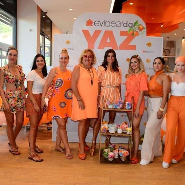 ‘Evidea’da Yaz’ partisi Bodrum’da kutlandı