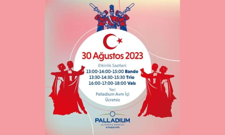 30 Agustosun coskusu Palladium AVMde yasanacak