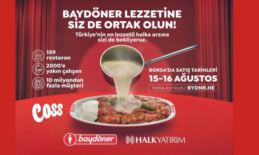 Baydoner halka arz ediliyor