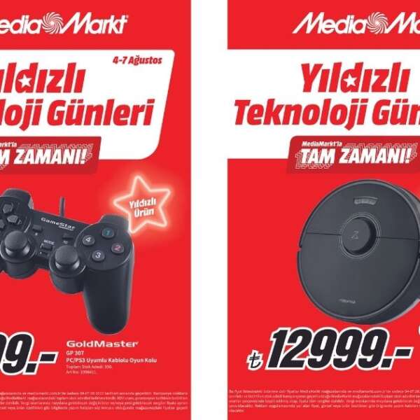 MediaMarkt’da Yıldızlı Teknoloji Günleri Kampanyası Başladı