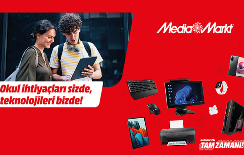 MediaMarkt ogrenciler icin ‘Okula Donus kampanyasini baslatti