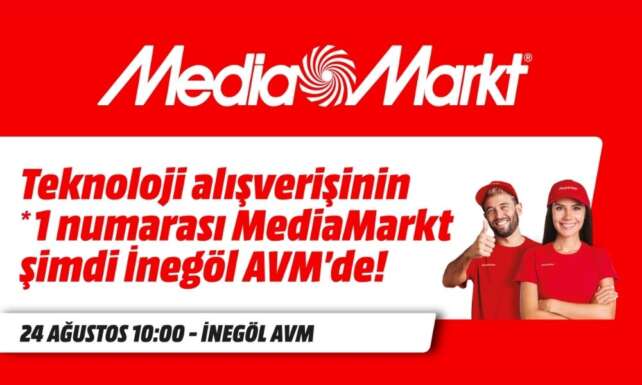MediaMarkt yeni magazasini Inegolde aciyor