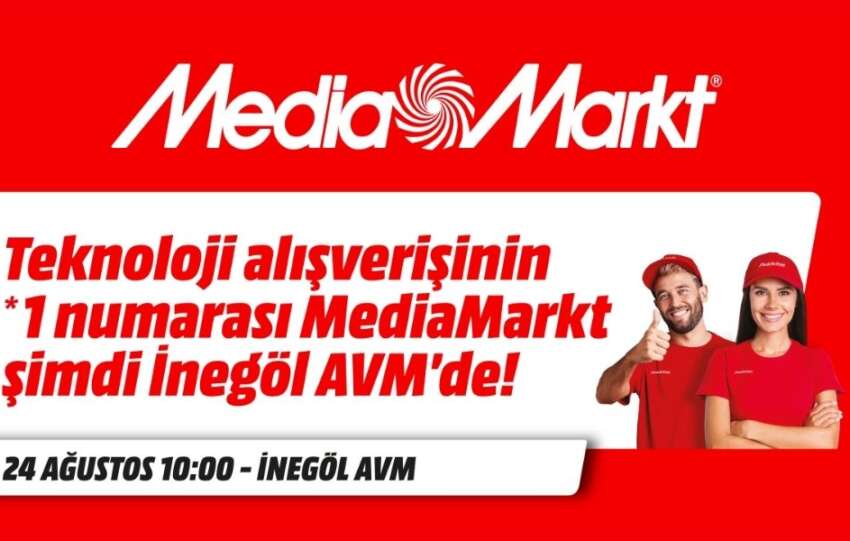 MediaMarkt yeni magazasini Inegolde aciyor