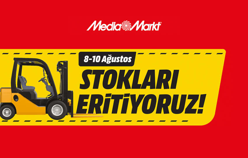 MediaMarktta stoklari eritiyoruz kampanyasi