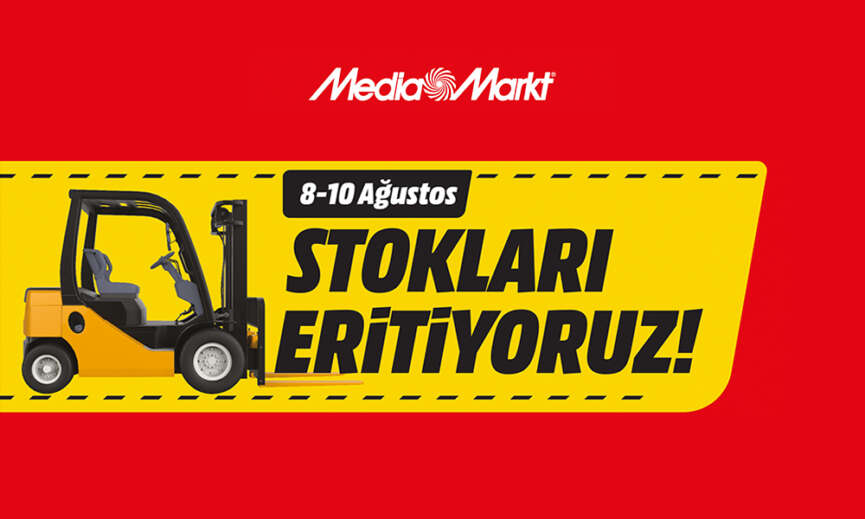 MediaMarktta stoklari eritiyoruz kampanyasi