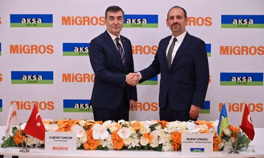 Migros ve Aksa Elektrikten gunes enerjisi yatirimi