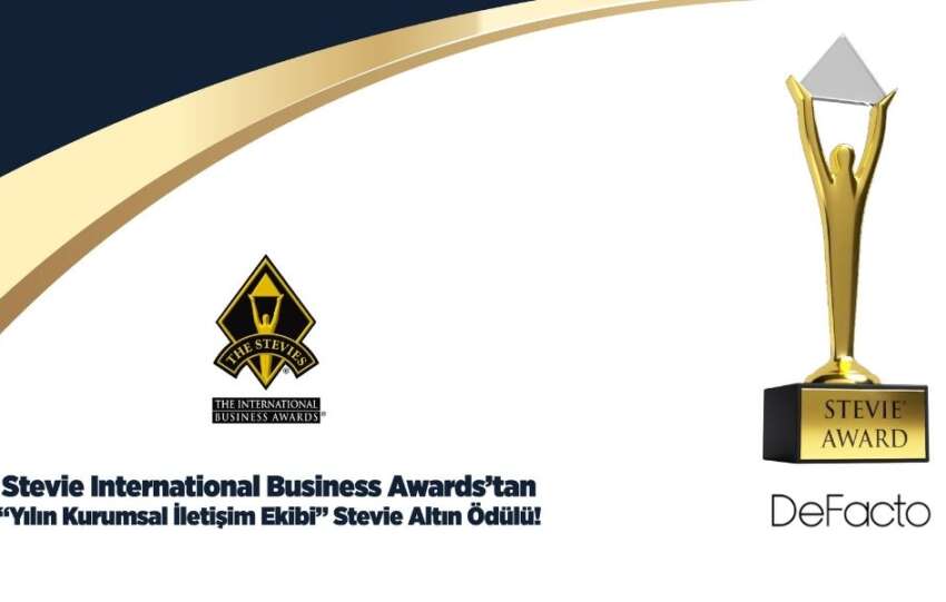 Stevie IBAdan DeFactoya Altin Odul