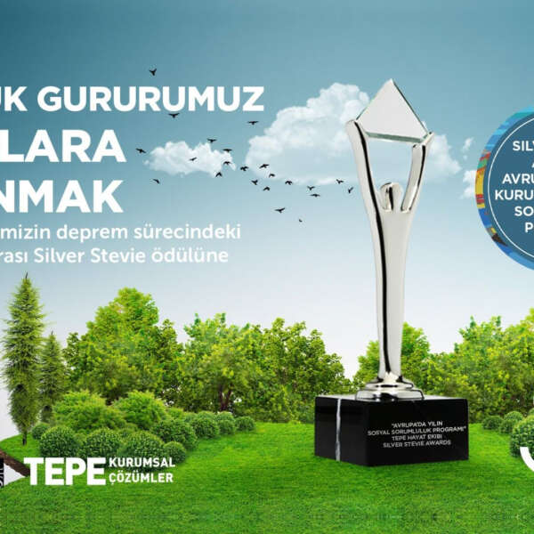 Tepe Hayat Ekibi, üstün başarılarını Uluslararası İş Ödülü ile taçlandırdı