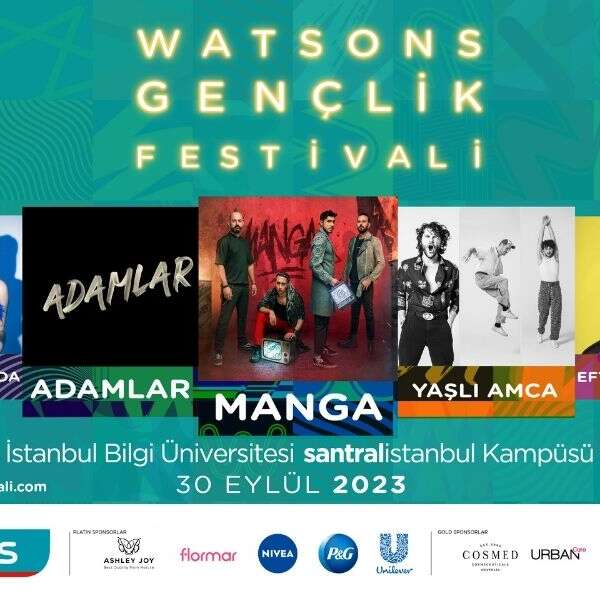 Halil İbrahim Zeytin 7 Watsons Gençlik Festivali’nin 2. yılında da unutulmaz anlar yaşamaya hazır mısın