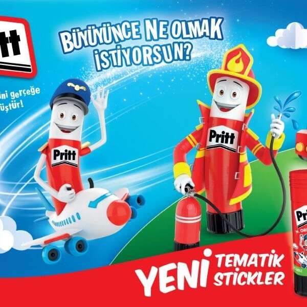 Yeni Pritt karakterleri ile hayalindeki mesleği keşfet
